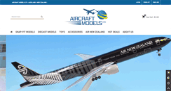 Desktop Screenshot of aircraftmodels.co.nz